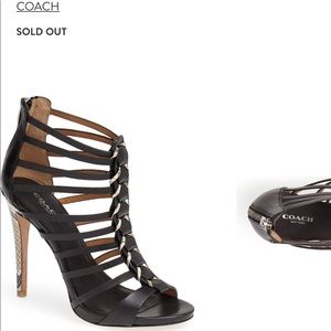 Coach Josey Sandal. 8.5, Never worn.